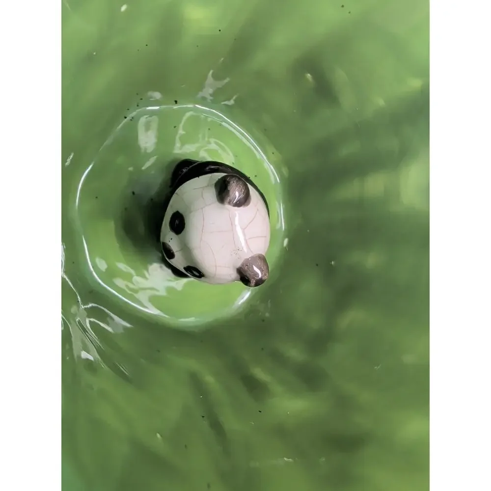 Pier 1 Bamboo Surprise Panda Coffee Tea Mug Cup